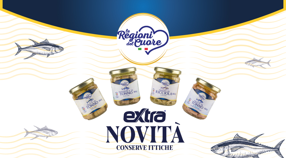Le nuove conserve ittiche "Le Regioni del Cuore"
